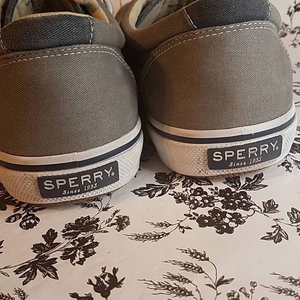 Sperry mens gray 13. B180